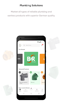 EGIC app screenshot showing product catalog